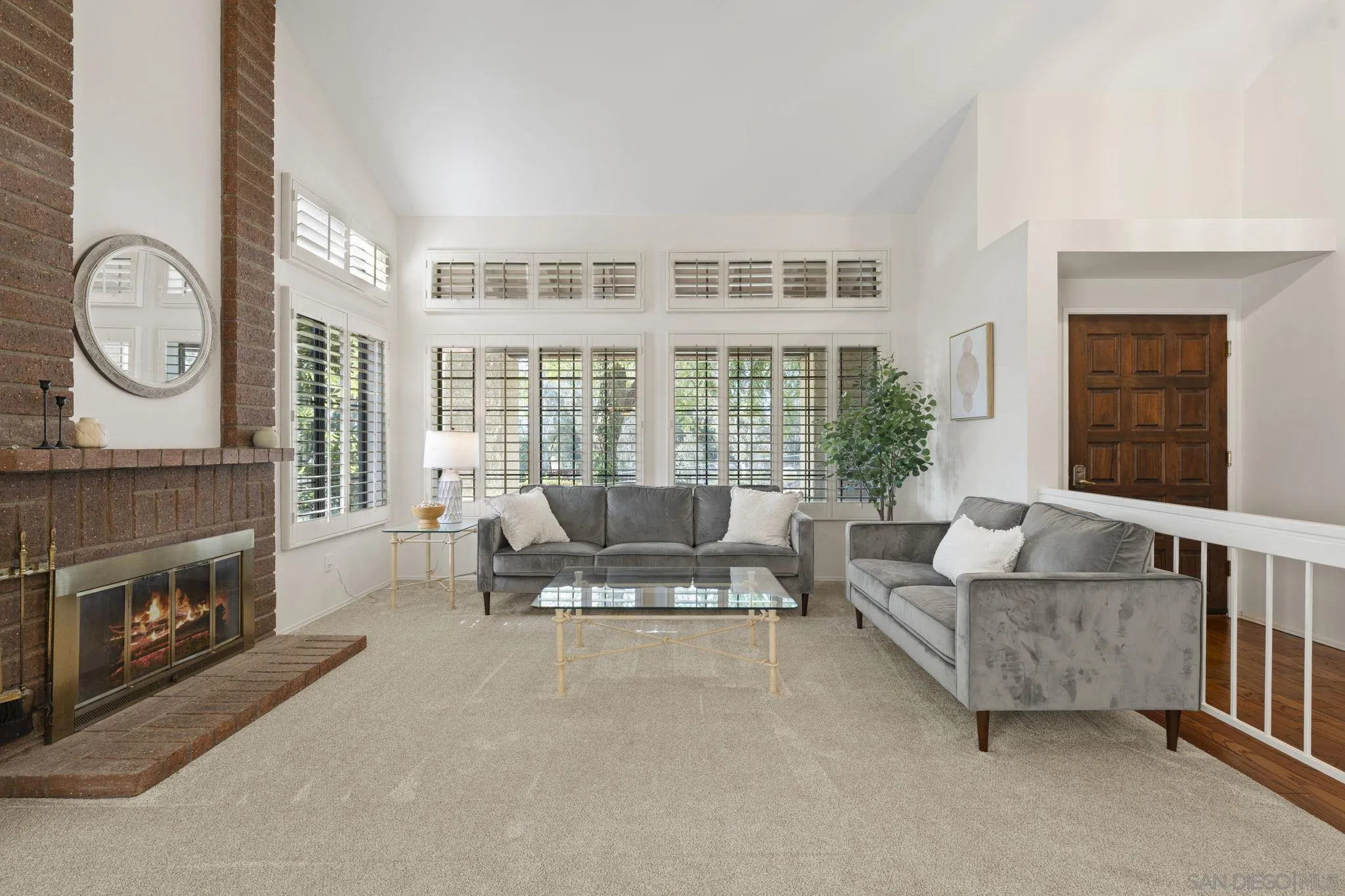 14725 Fieldview Way Poway, CA 92064 - Photo 6 of 67 a living room with furniture and a fireplace