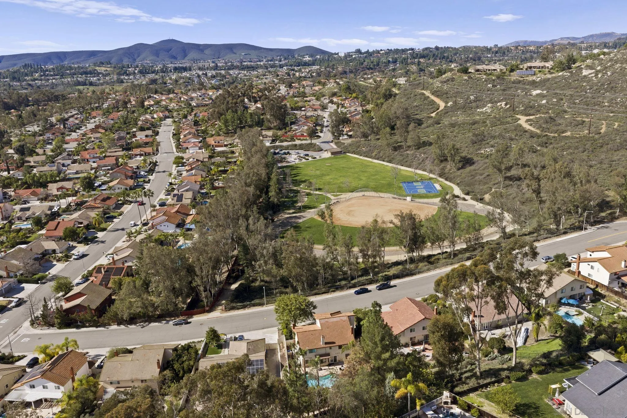 14725 Fieldview Way Poway, CA 92064 - Photo 64 of 67 a view of a city with mountains