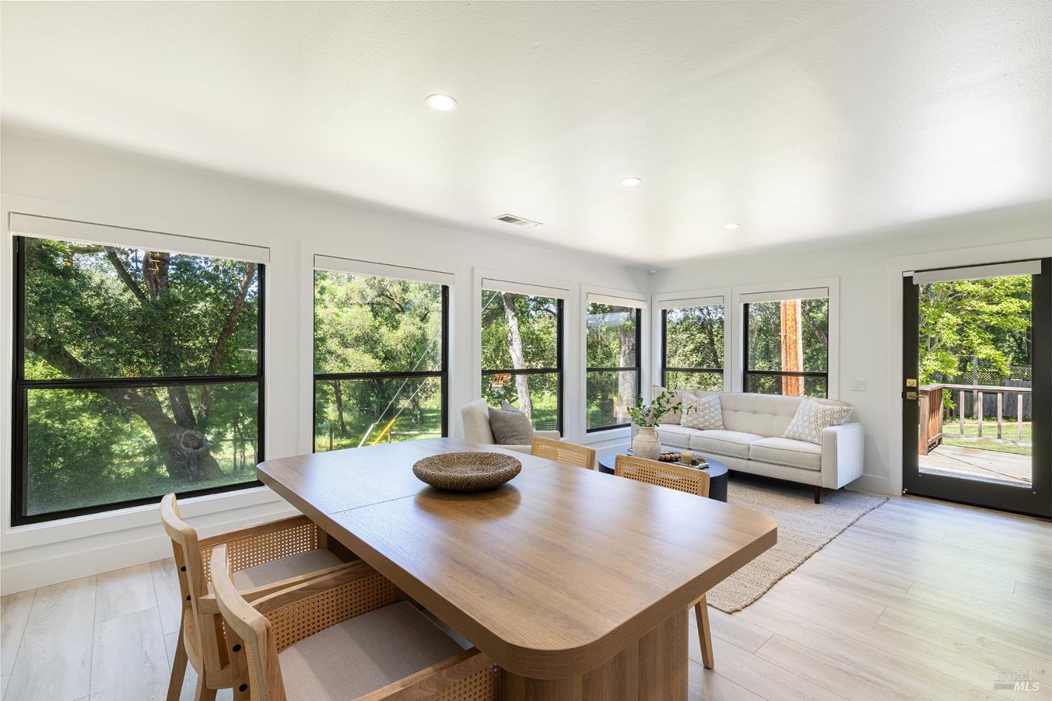 14734 Young Road Healdsburg, CA 95448 - Photo 21 of 47 a living room with furniture and a large window