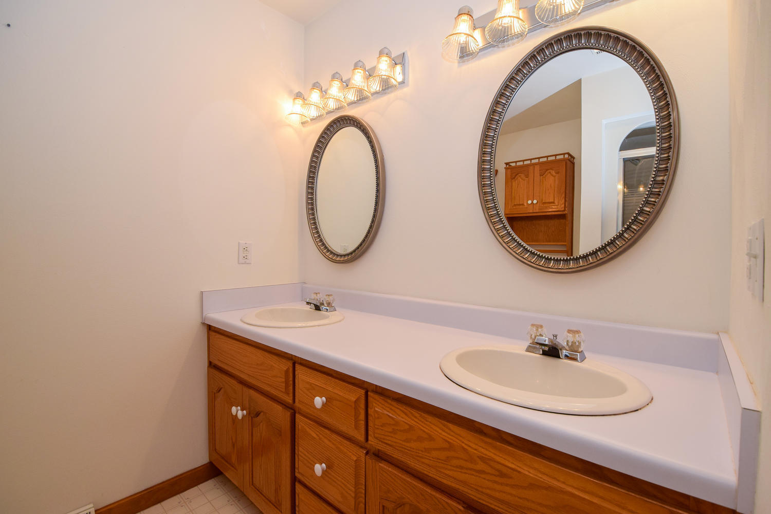 16415 Paint Bank Road Paint Bank, VA 24131 - Photo 15 of 36 a bathroom with a sink and a mirror