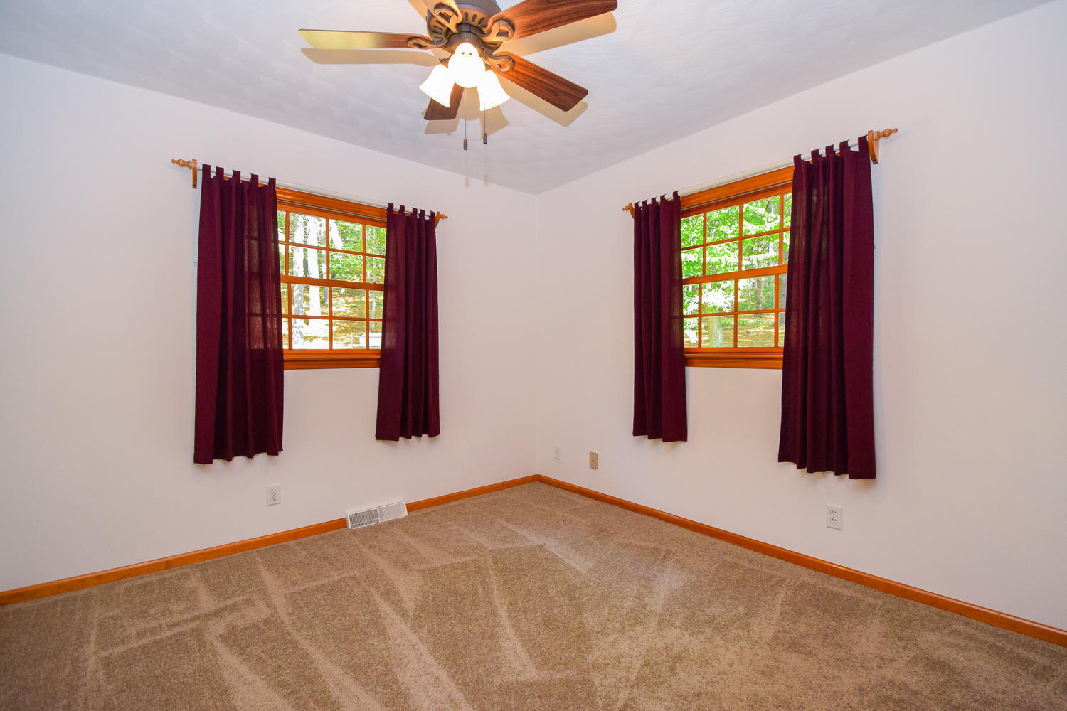 16415 Paint Bank Road Paint Bank, VA 24131 - Photo 18 of 36 an empty room with windows and fan