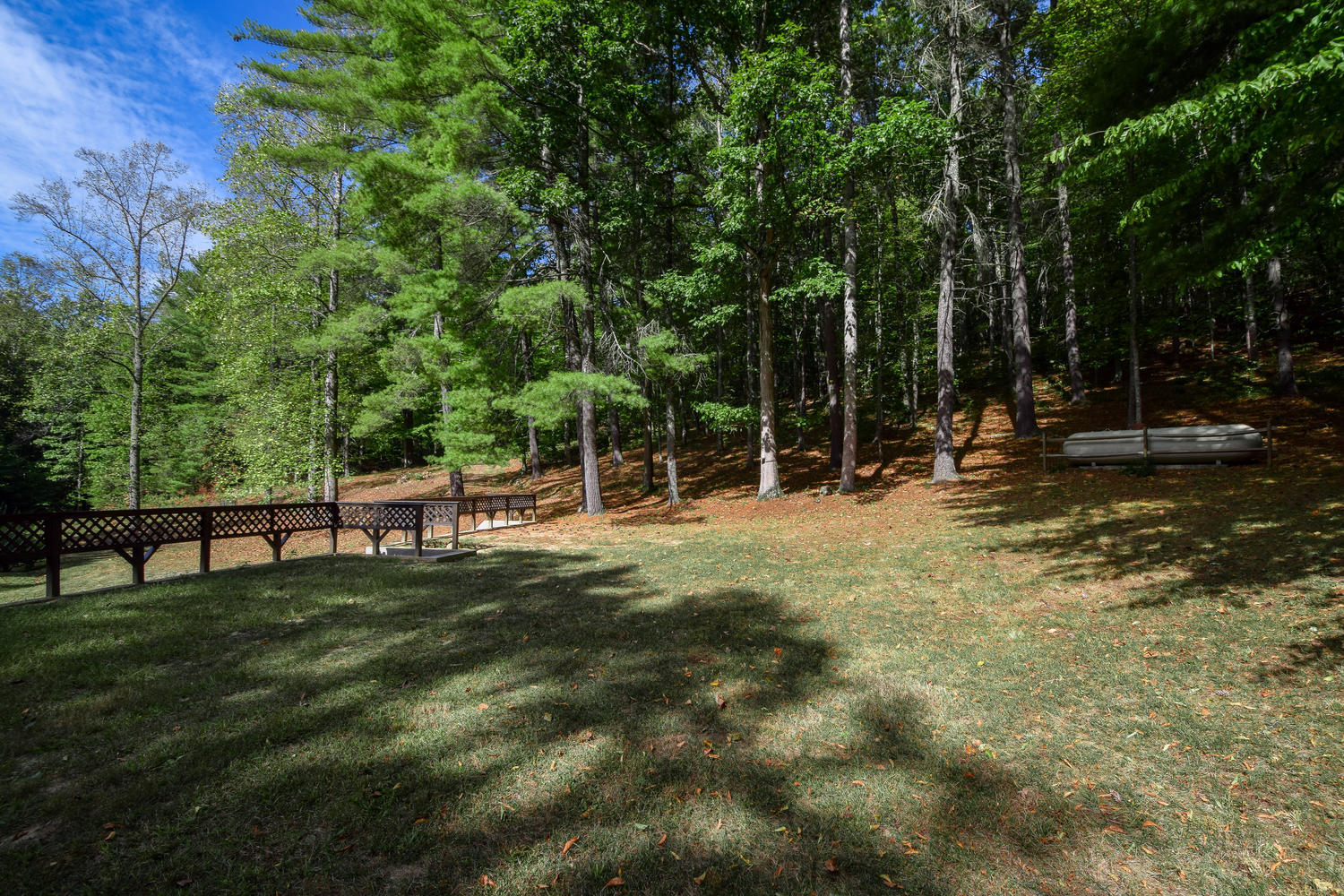 16415 Paint Bank Road Paint Bank, VA 24131 - Photo 30 of 36 a backyard of a house with lots of green space