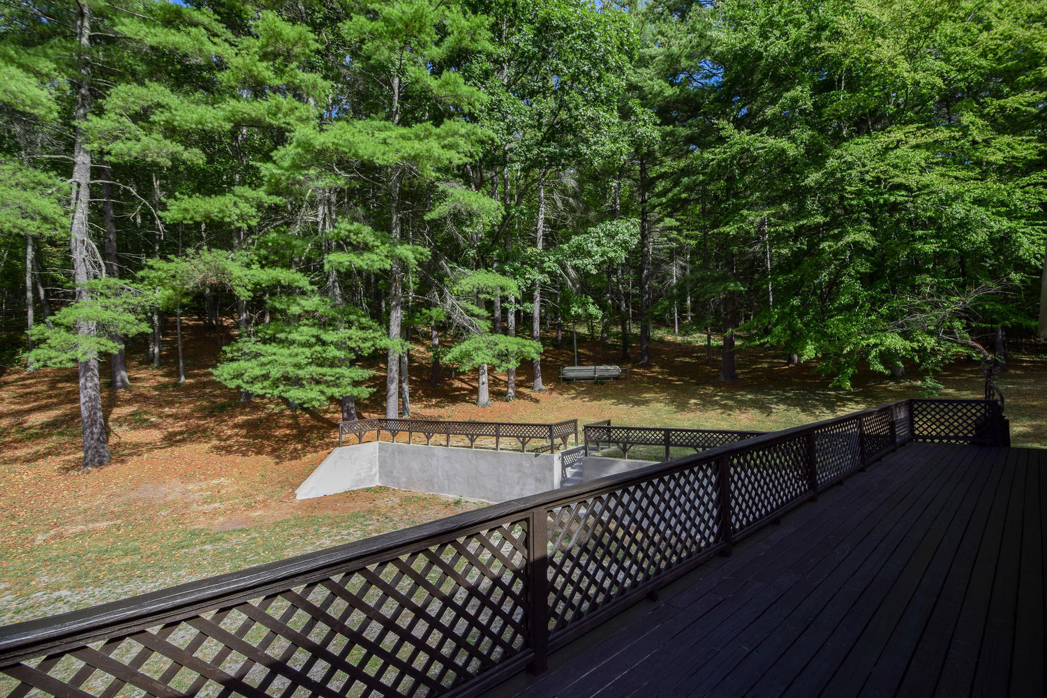 16415 Paint Bank Road Paint Bank, VA 24131 - Photo 32 of 36 a view of a backyard and floor to ceiling window