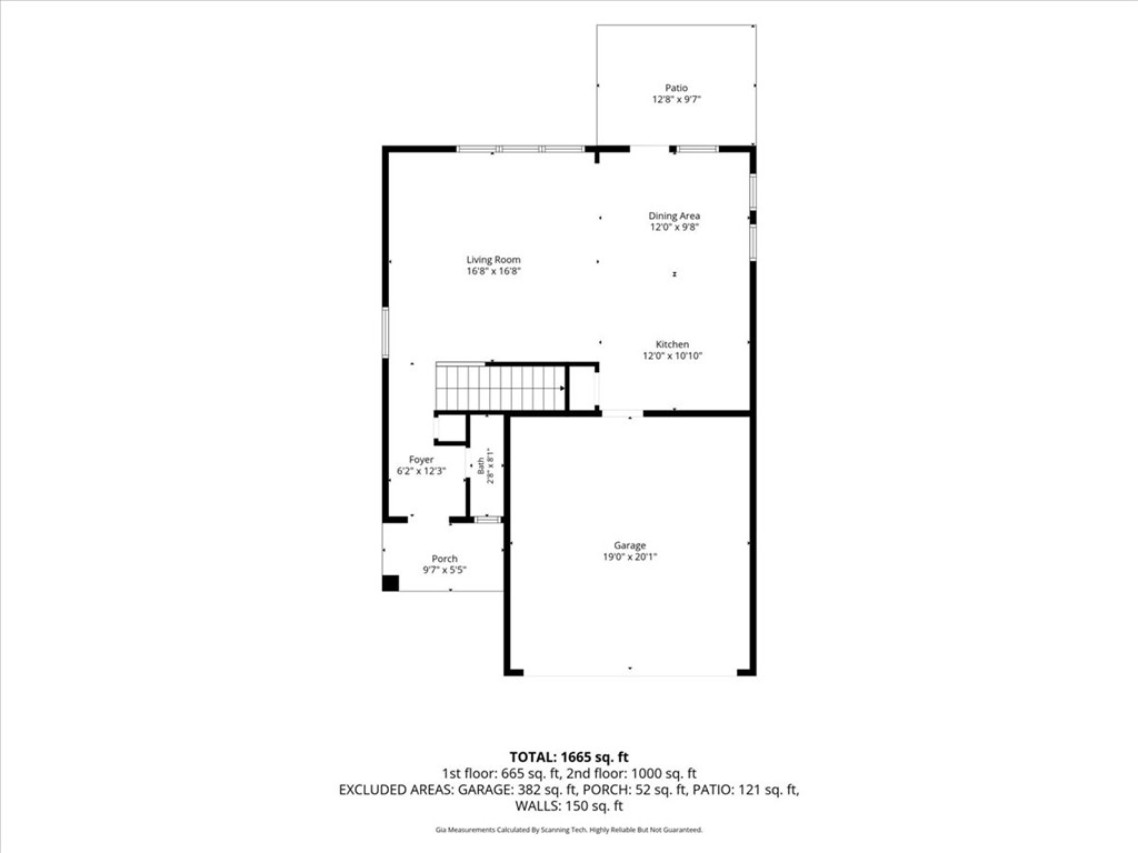365 Sliding Rock Drive Pendleton, SC 29670 - Photo 45 of 46 A well-organized floor plan showcases the distinct spaces for comfortable living and entertaining.
