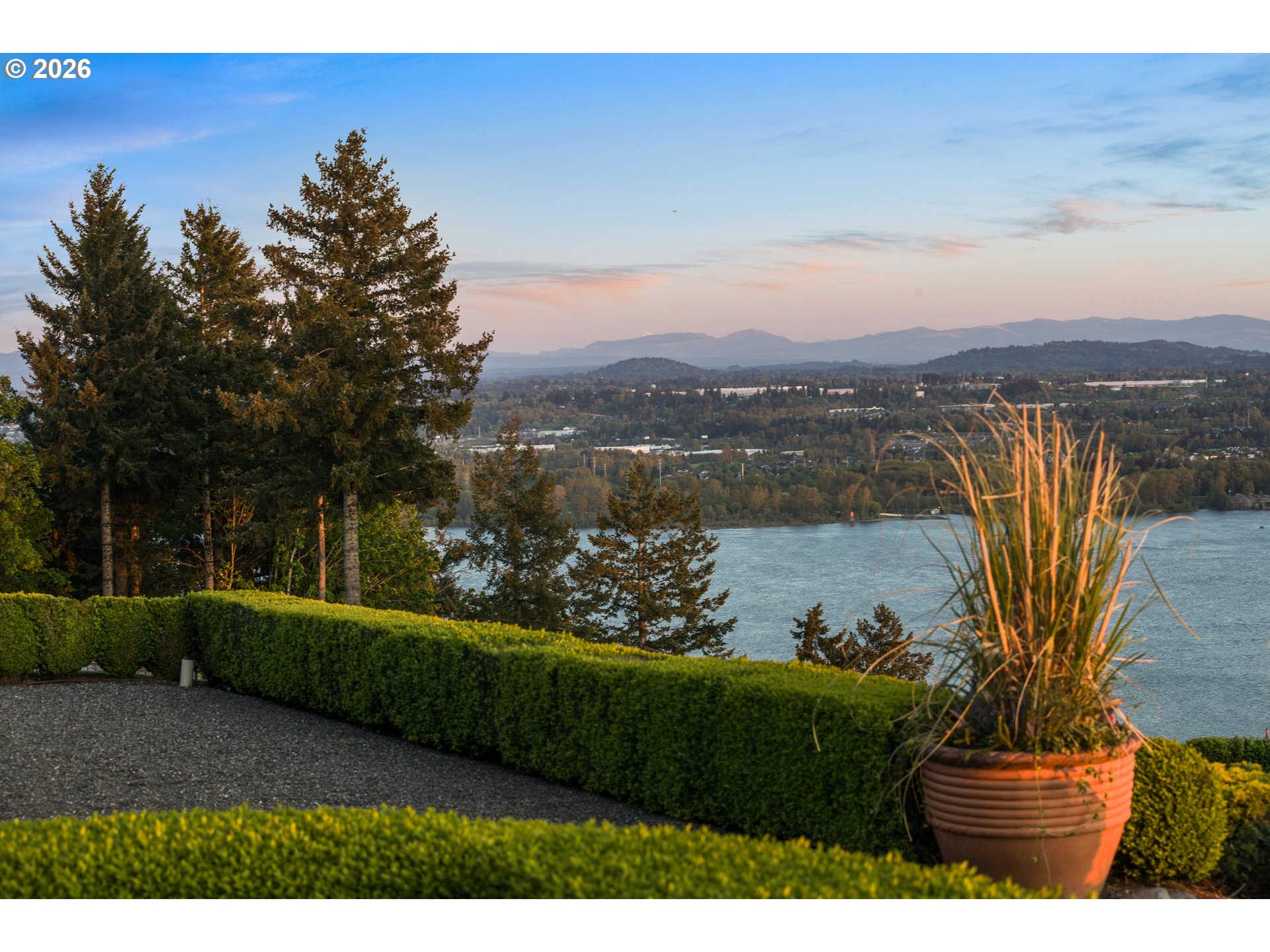 554 Northwest Dawson Ridge Drive Camas, WA 98607 - Photo 35 of 48 a view of a lake from a yard