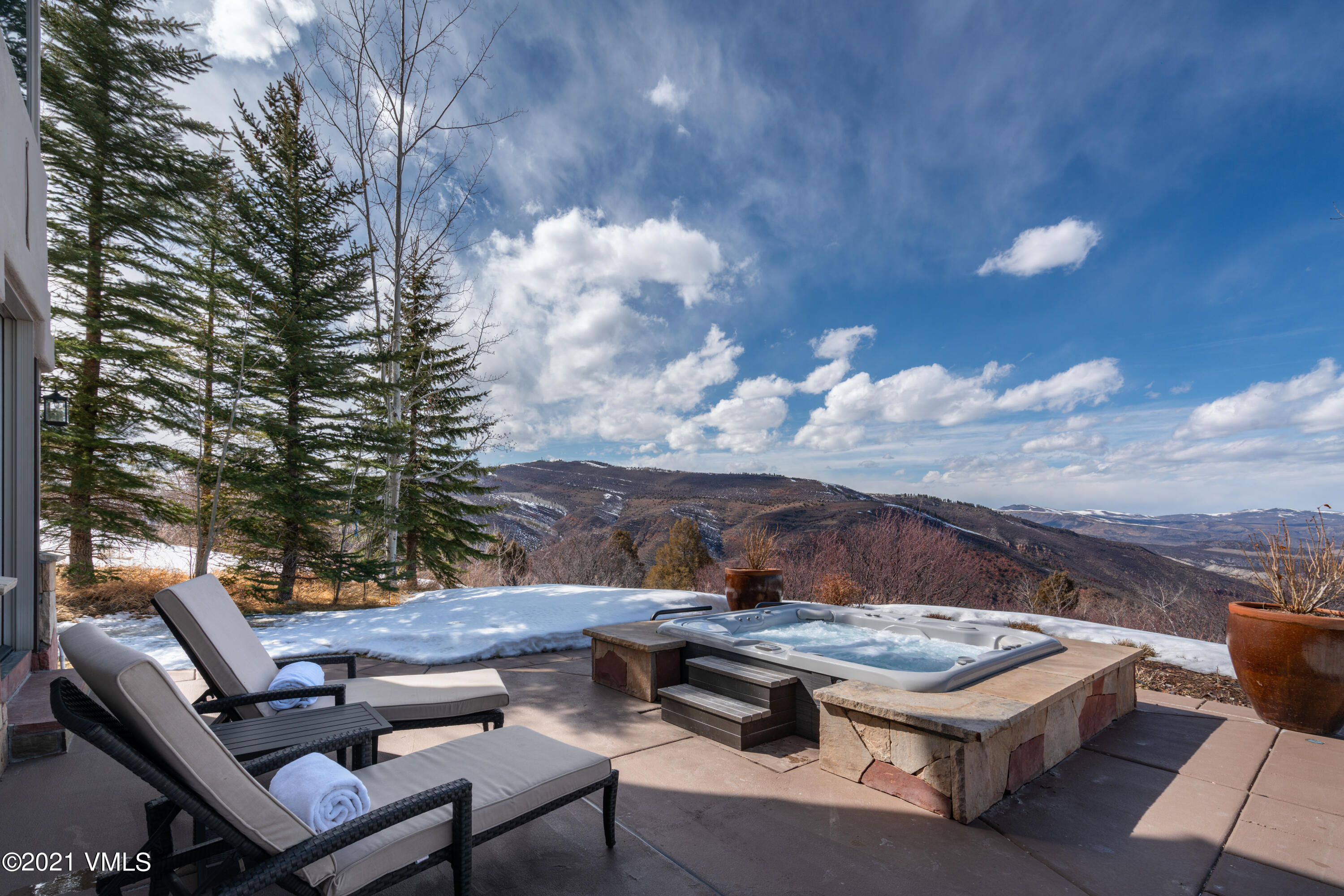 240 Casteel Ridge Edwards, CO 81632 - Photo 29 of 83 a view of a backyard with sitting area