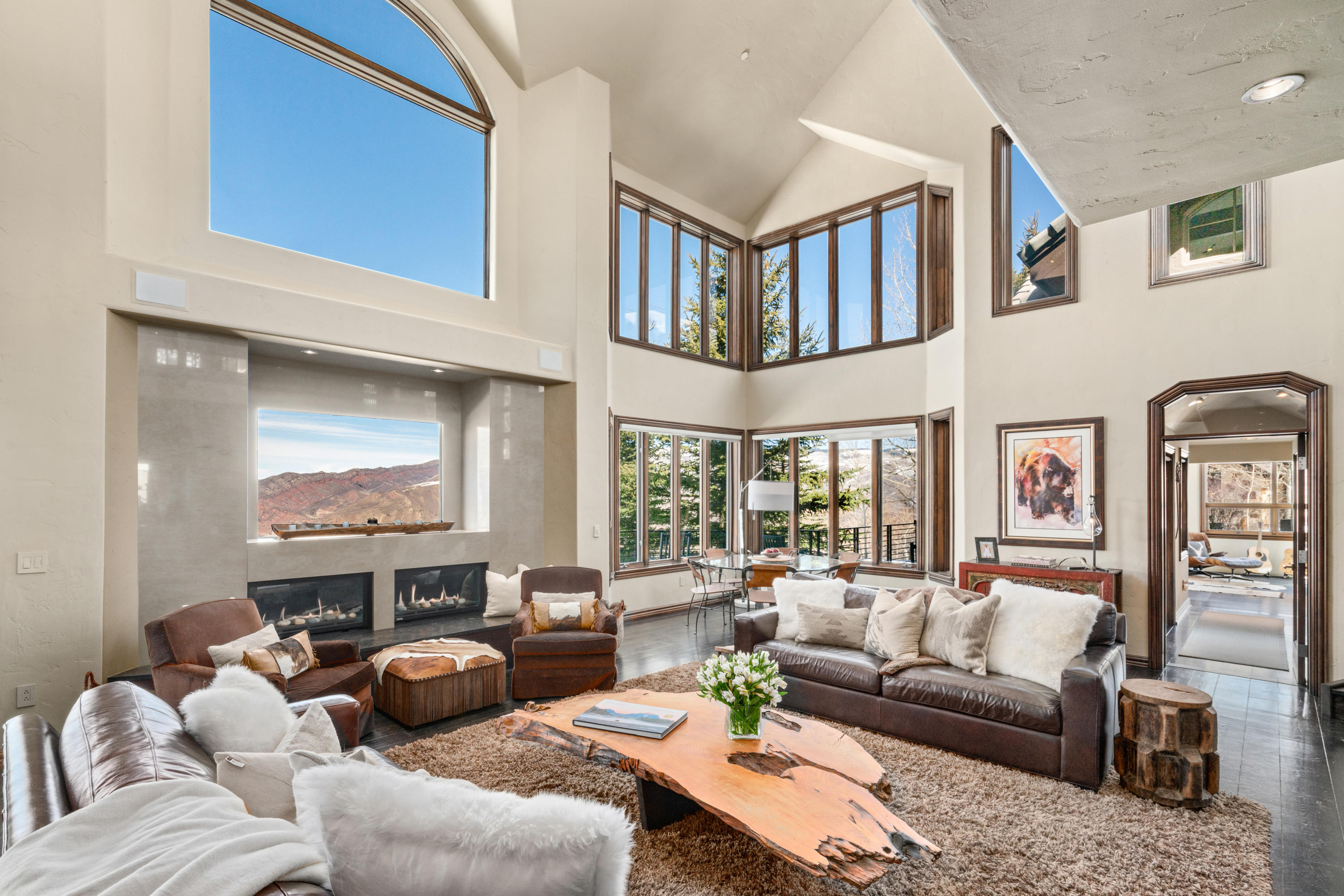 240 Casteel Ridge Edwards, CO 81632 - Photo 6 of 83 a living room with furniture fireplace and a large window