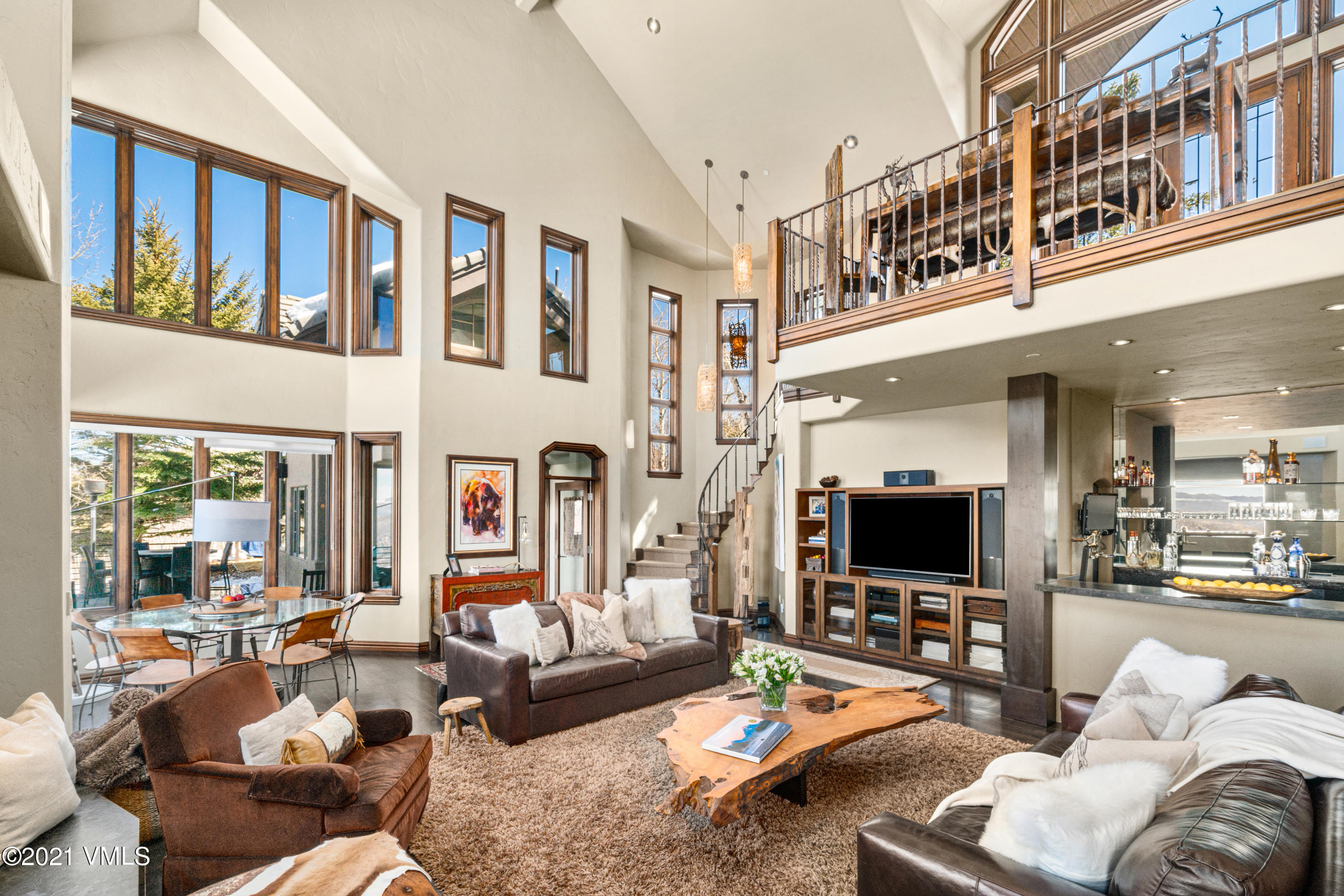 240 Casteel Ridge Edwards, CO 81632 - Photo 8 of 83 a living room with furniture and a flat screen tv