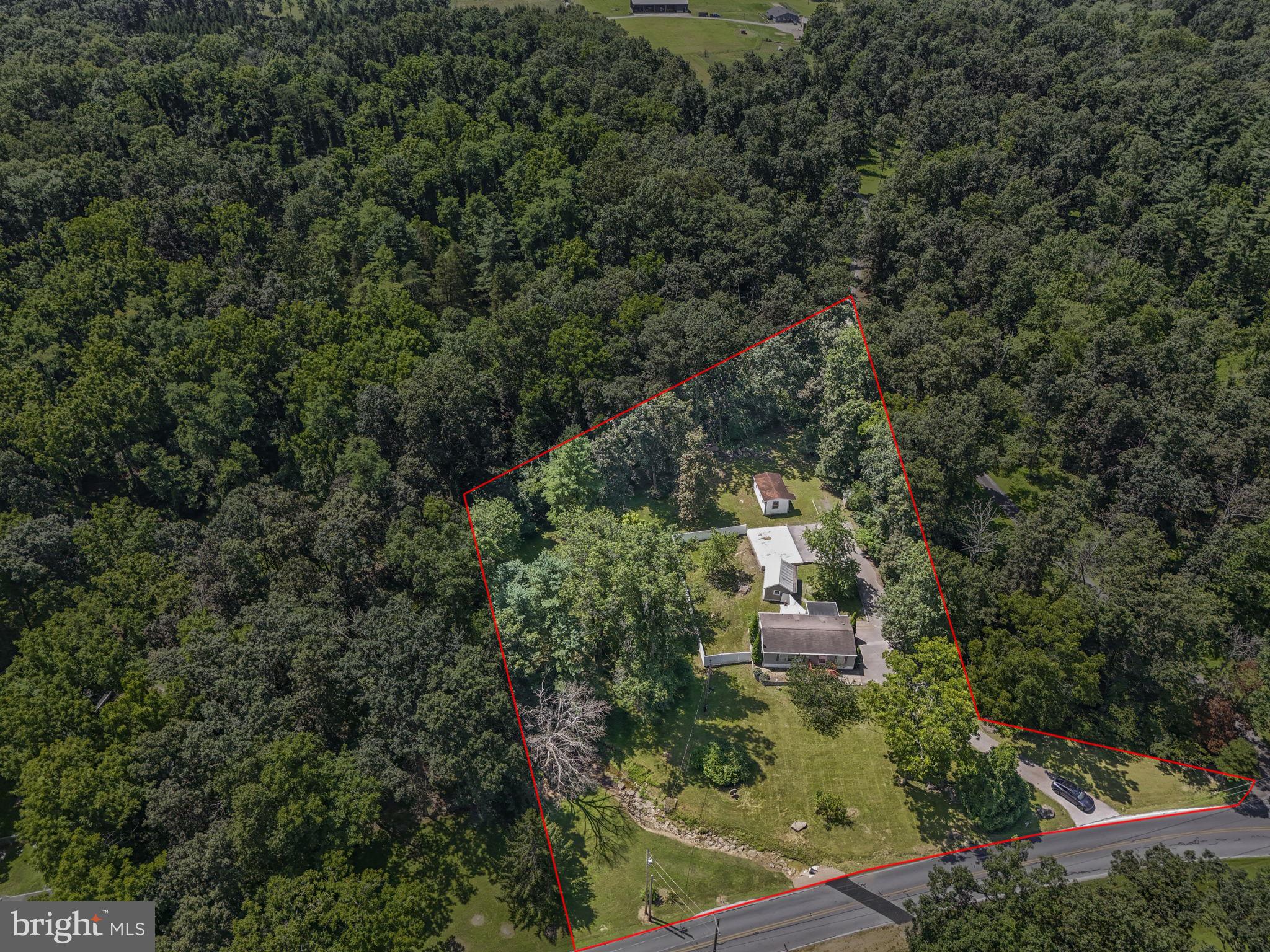 540 Zeigler Road Dover, PA 17315 - Photo 40 of 41 an aerial view of a house with a yard