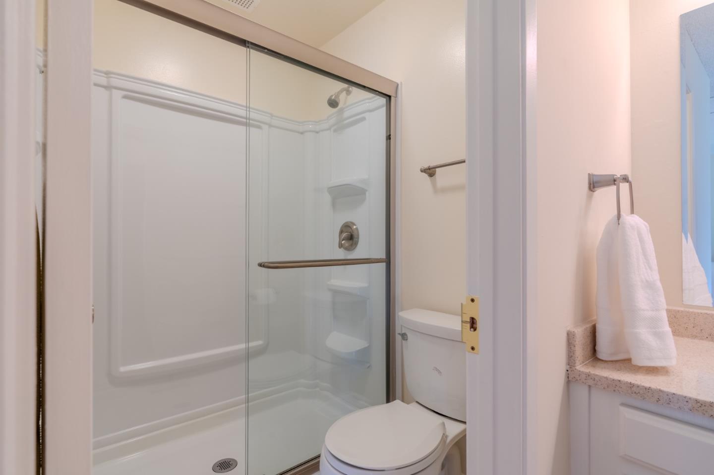 1263 Rosita Road Pacifica, CA 94044 - Photo 24 of 37 a bathroom with a shower and toilet