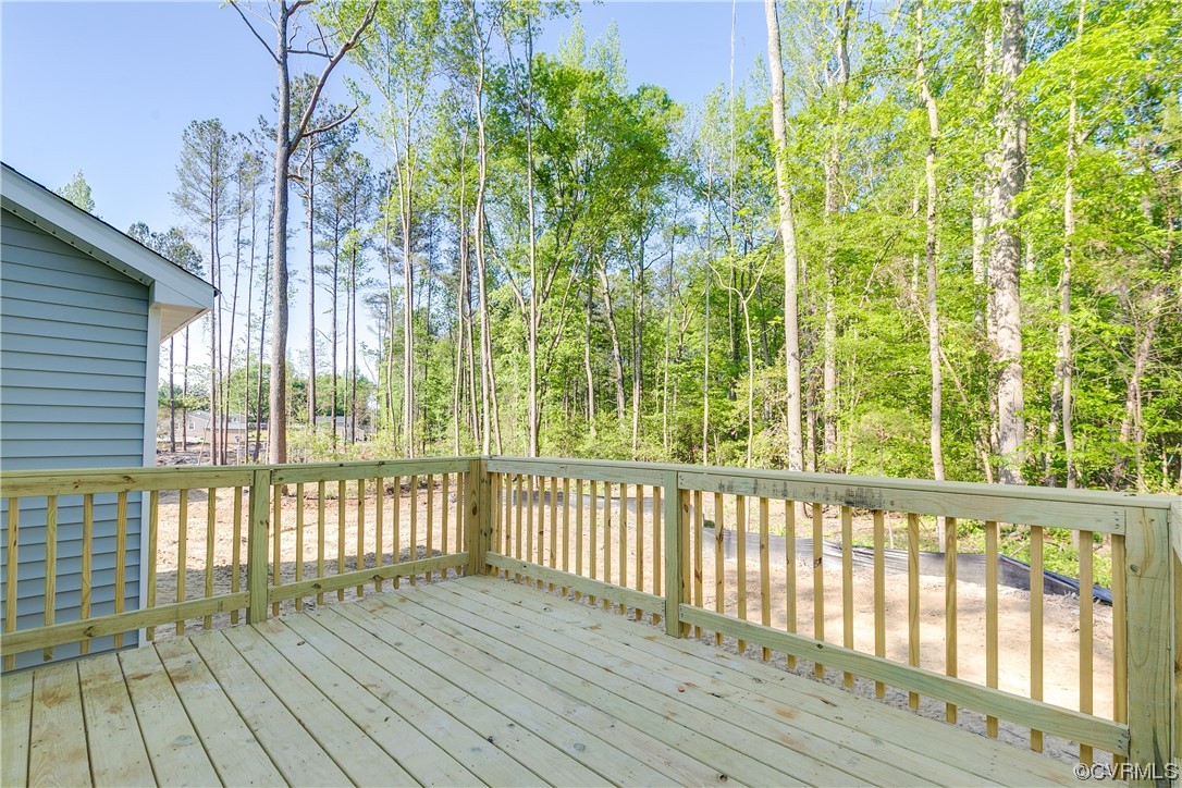 15406 Saddlebrook Road Chesterfield, VA 23838 - Photo 33 of 36 a view of a wooden deck