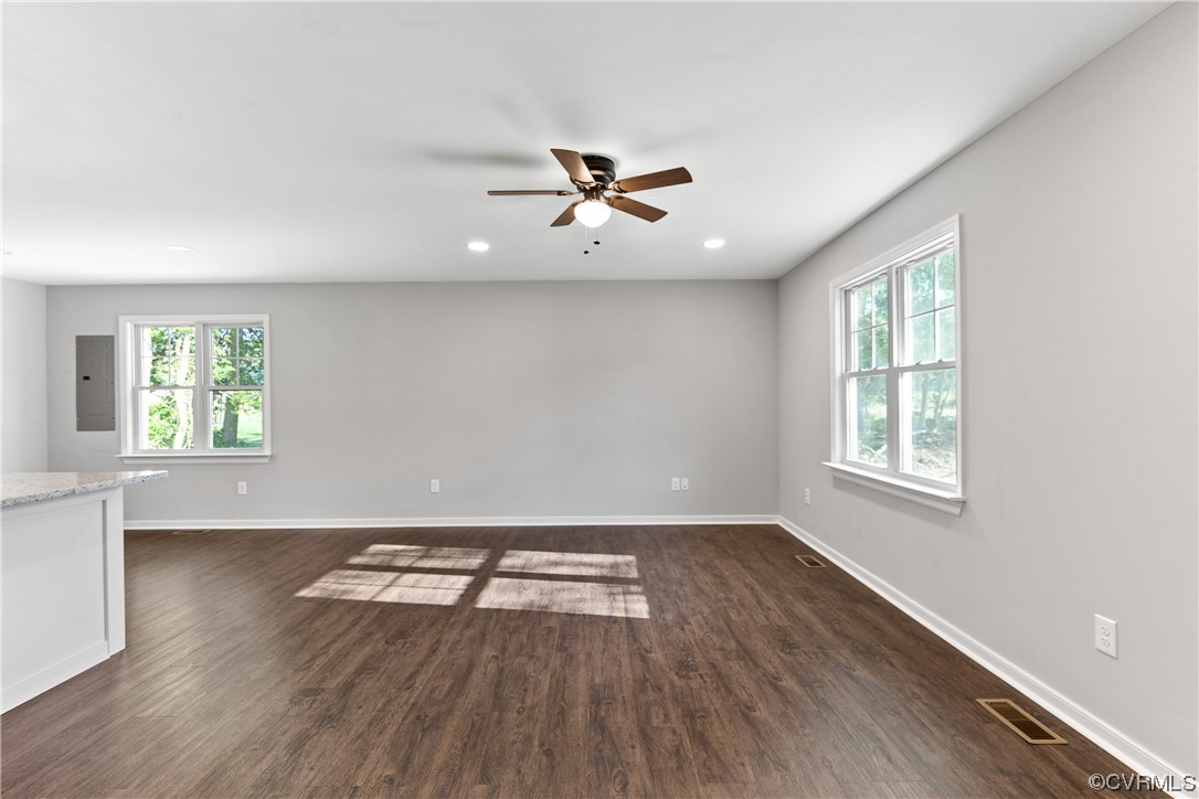 15406 Saddlebrook Road Chesterfield, VA 23838 - Photo 7 of 36 wooden floor in an empty room with a window