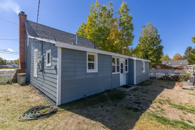 a view of a terrace with chairs
