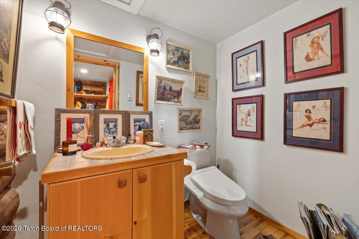 2450 North Fish Creek Road Wilson, WY 83014 - Photo 23 of 40 Half Bath