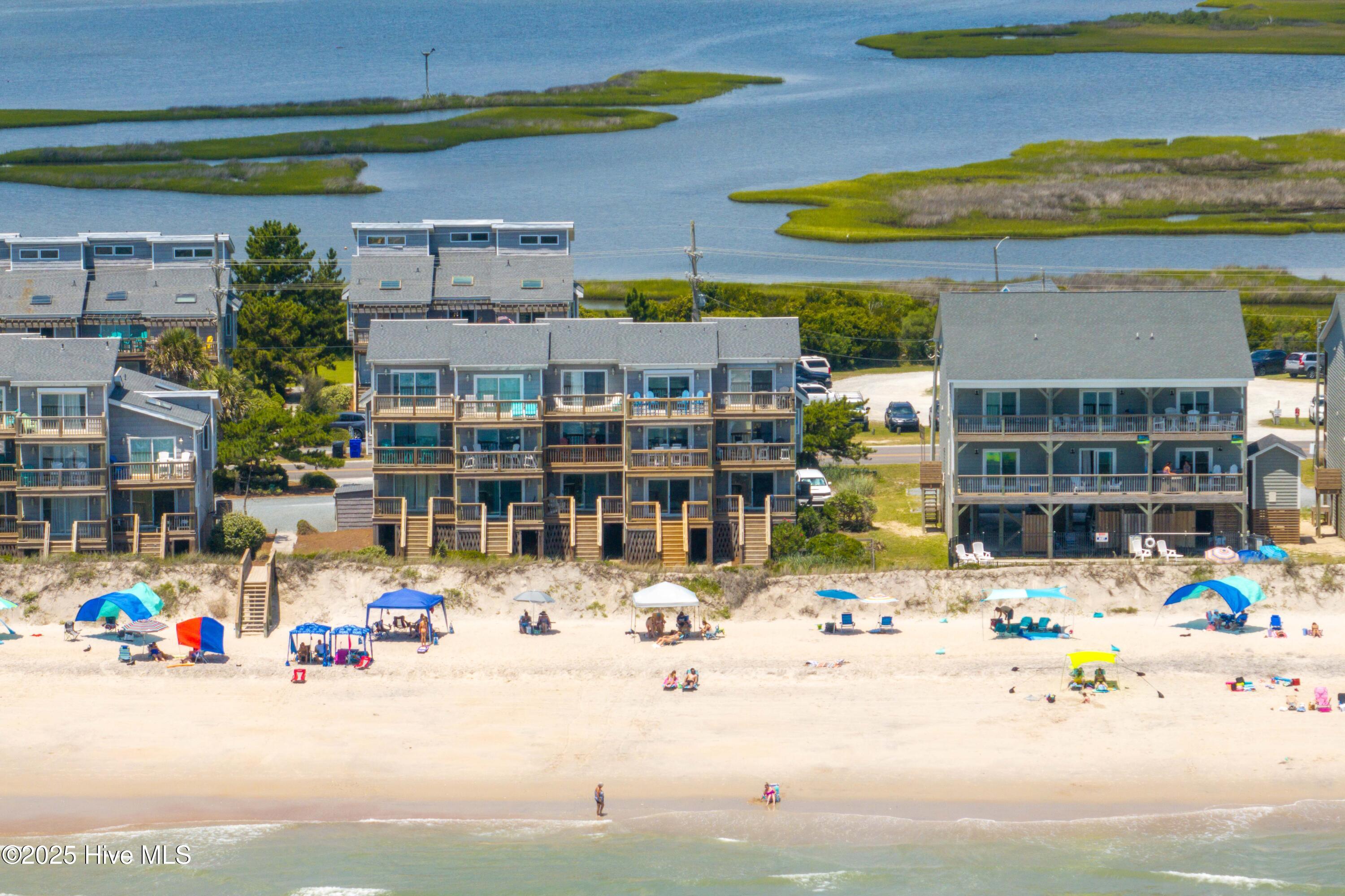 1784 New River Inlet Road, Unit 4 North Topsail Beach, NC 28460 - Photo 12 of 60 1784 #4 New River Inlet Road - Aerial -