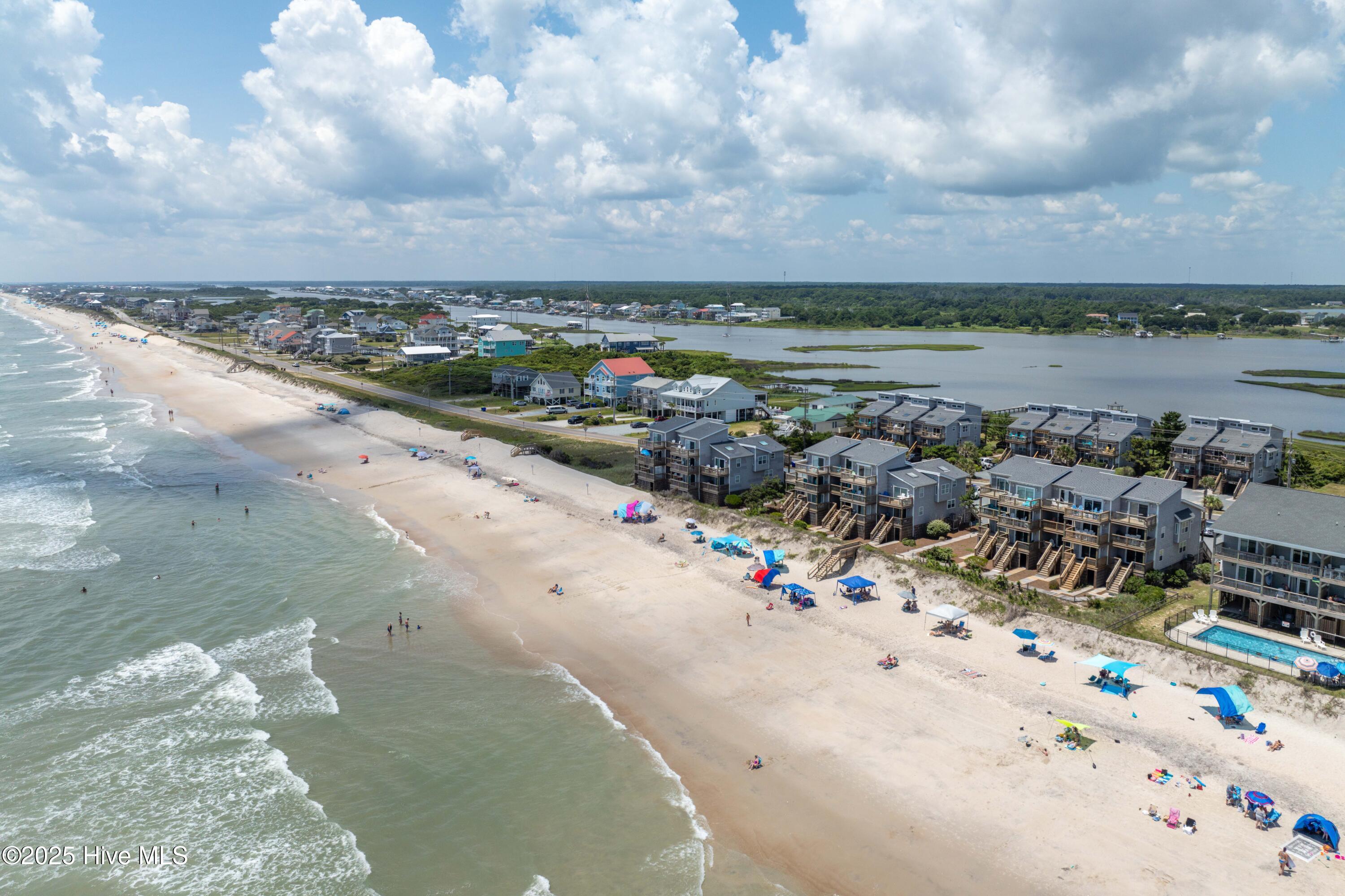 1784 New River Inlet Road, Unit 4 North Topsail Beach, NC 28460 - Photo 13 of 60 1784 #4 New River Inlet Road - Aerial -