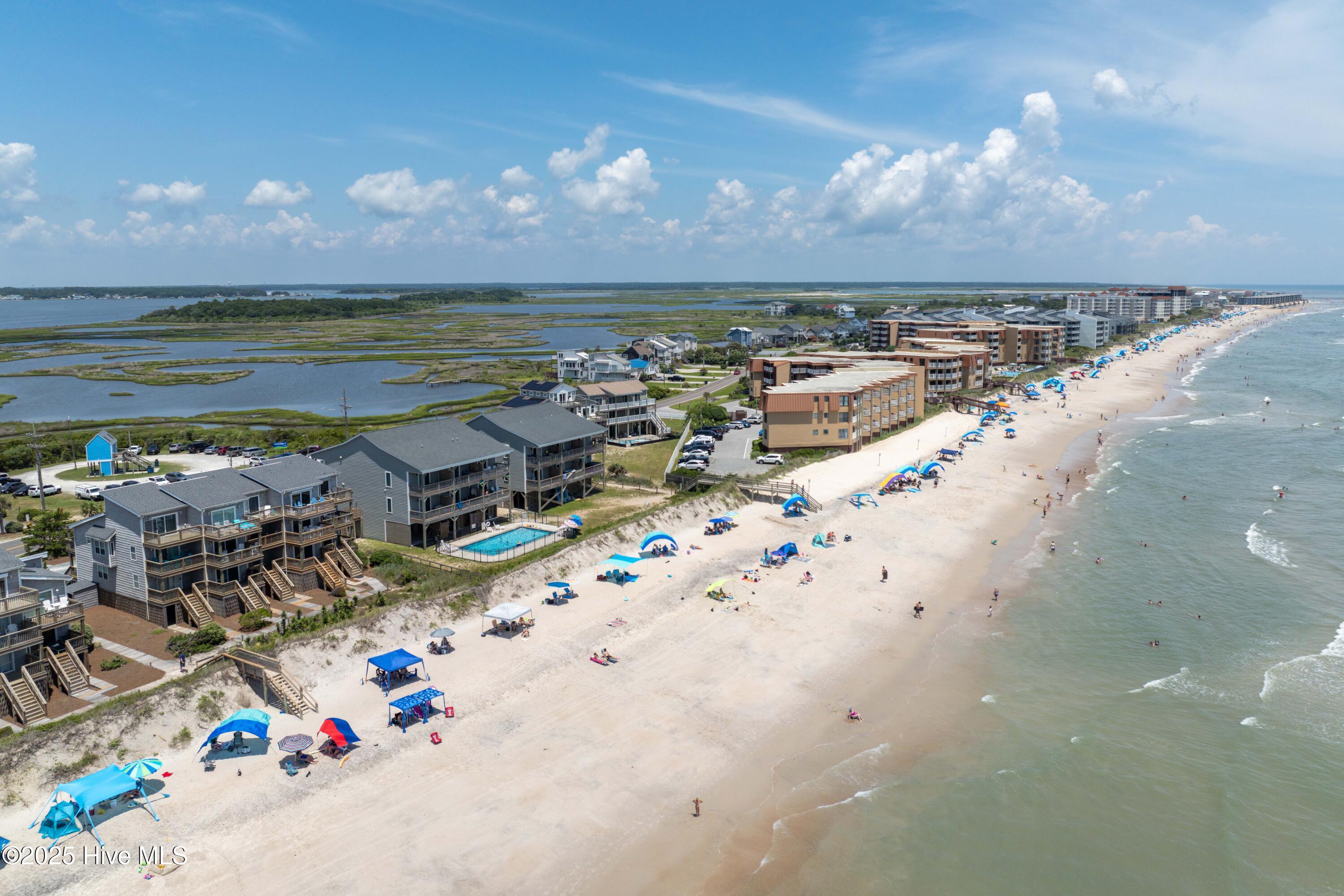 1784 New River Inlet Road, Unit 4 North Topsail Beach, NC 28460 - Photo 56 of 60 1784 #4 New River Inlet Road - Aerial -