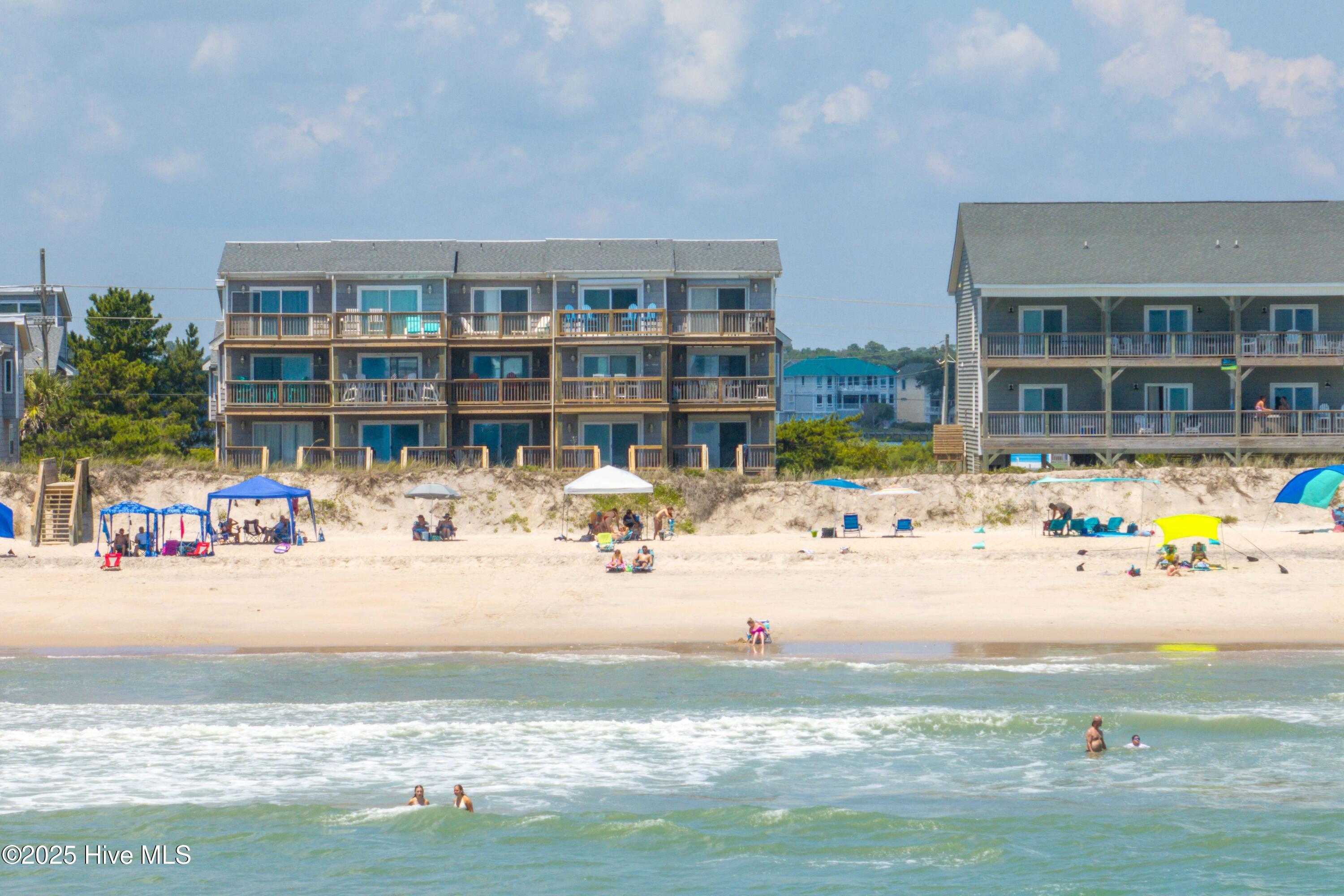 1784 New River Inlet Road, Unit 4 North Topsail Beach, NC 28460 - Photo 58 of 60 1784 #4 New River Inlet Road - Aerial -
