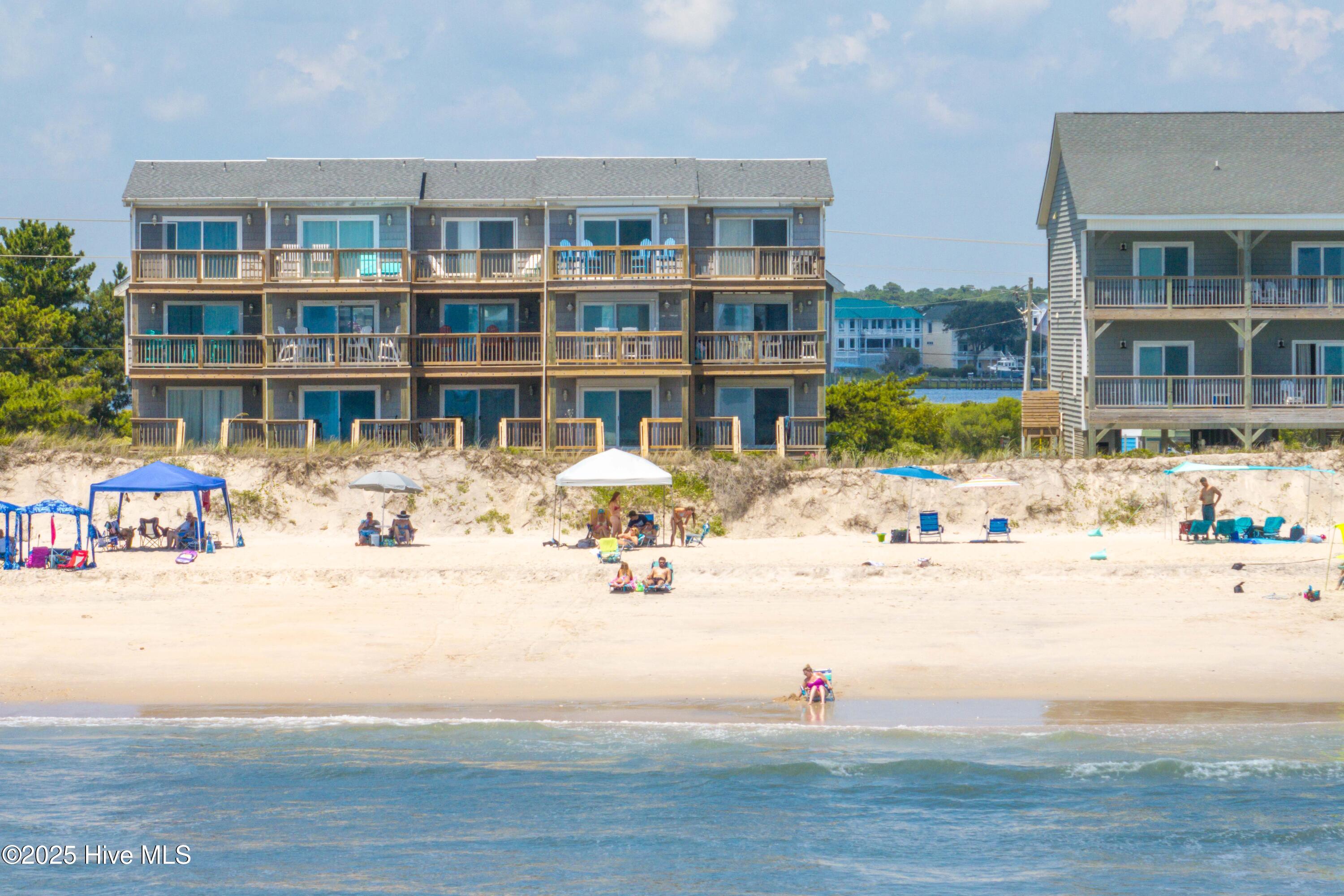 1784 New River Inlet Road, Unit 4 North Topsail Beach, NC 28460 - Photo 59 of 60 1784 #4 New River Inlet Road - Aerial -