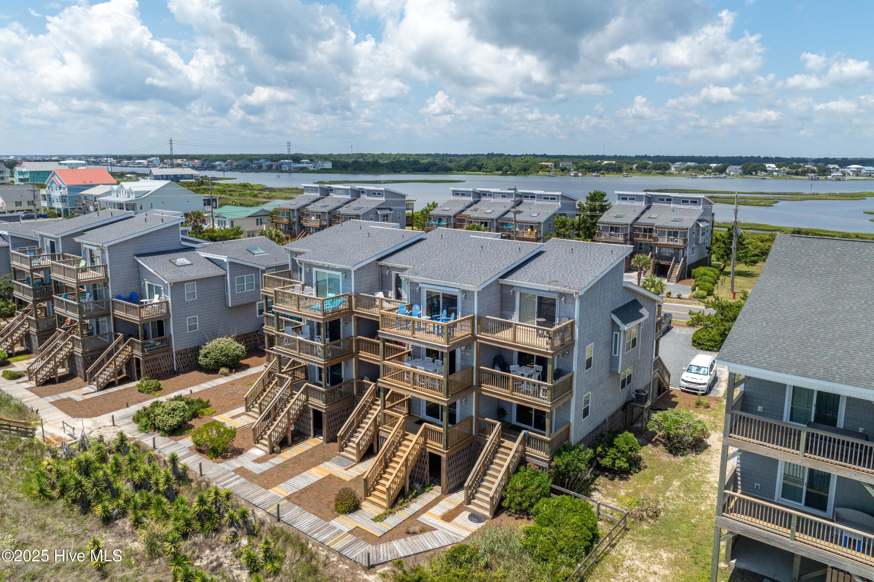 1784 New River Inlet Road, Unit 4 North Topsail Beach, NC 28460 - Photo 60 of 60 1784 #4 New River Inlet Road - Aerial -