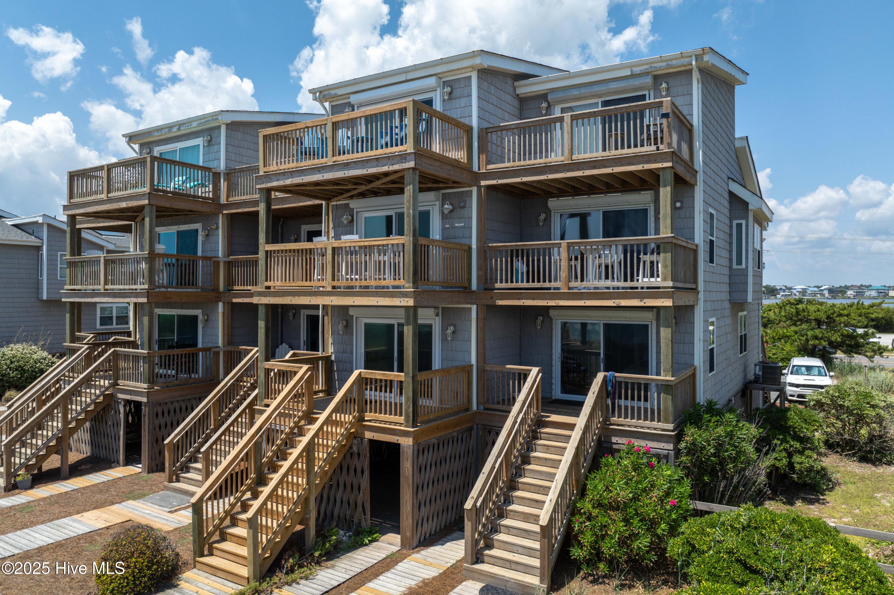 1784 New River Inlet Road, Unit 4 North Topsail Beach, NC 28460 - Photo 6 of 60 1784 #4 New River Inlet Road - Aerial -