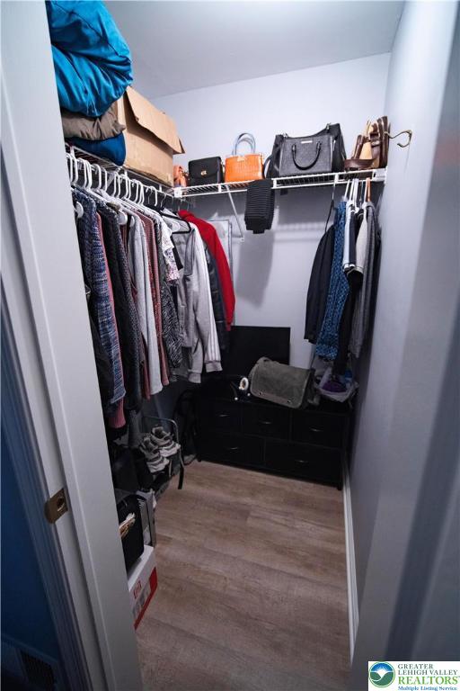 443 Vera Circle, Unit K Bethlehem, PA 18017 - Photo 16 of 24 a view of walk in closet with clothes and shoes