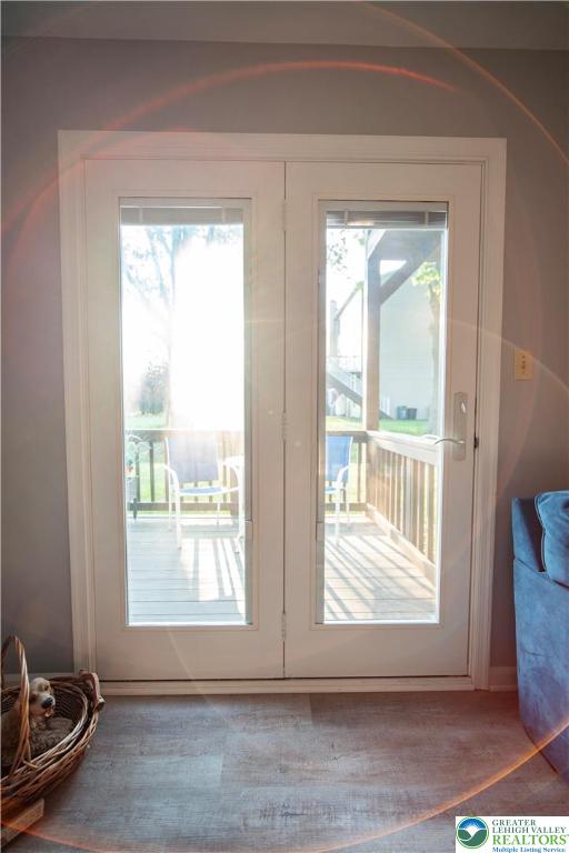 443 Vera Circle, Unit K Bethlehem, PA 18017 - Photo 9 of 24 a view of wooden floor and windows in a room