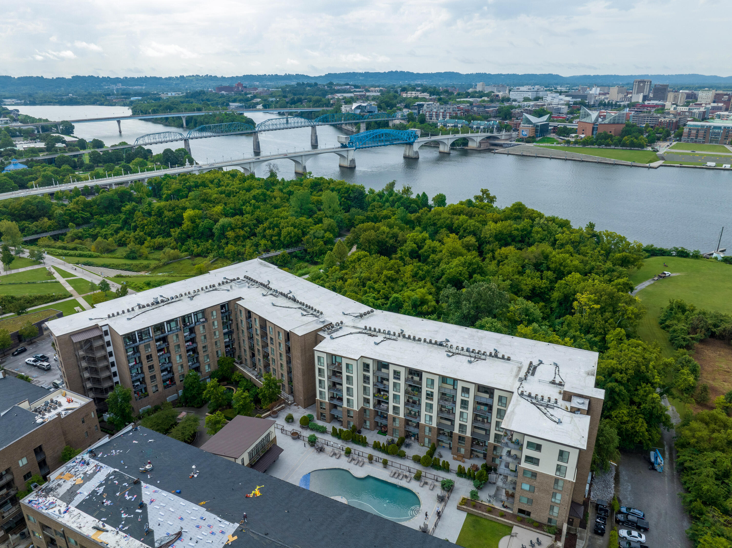 200 Manufacturers Road, Unit 445 Chattanooga, TN 37405 - Photo 40 of 52 12 - 200 Manufacturers Rd - Aerials