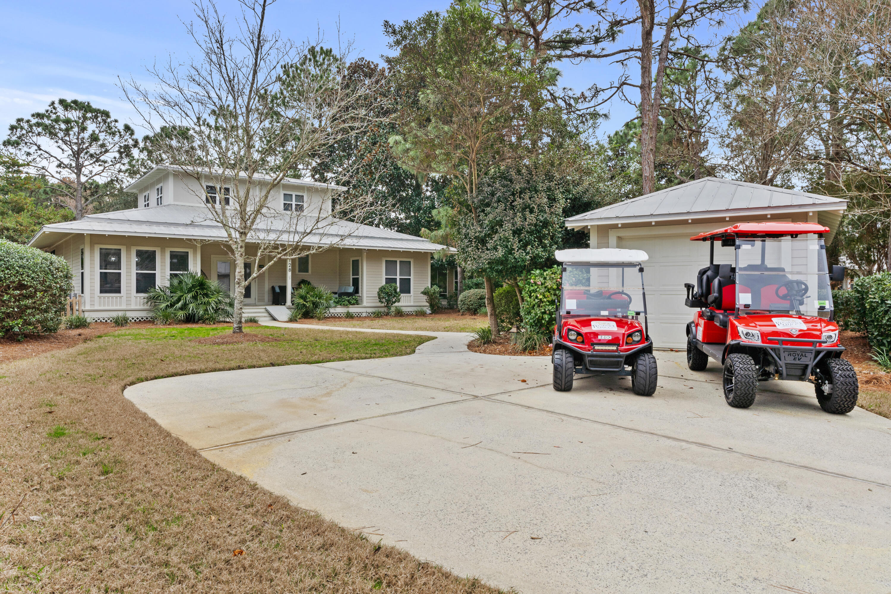 Undisclosed Address Miramar Beach, FL 32550 - Photo 20 of 51 a view of a car park in front of a building
