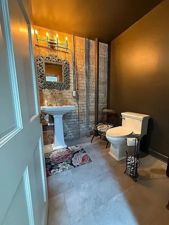 a room with a window