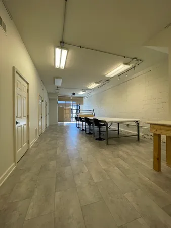 a view of storage and utility room