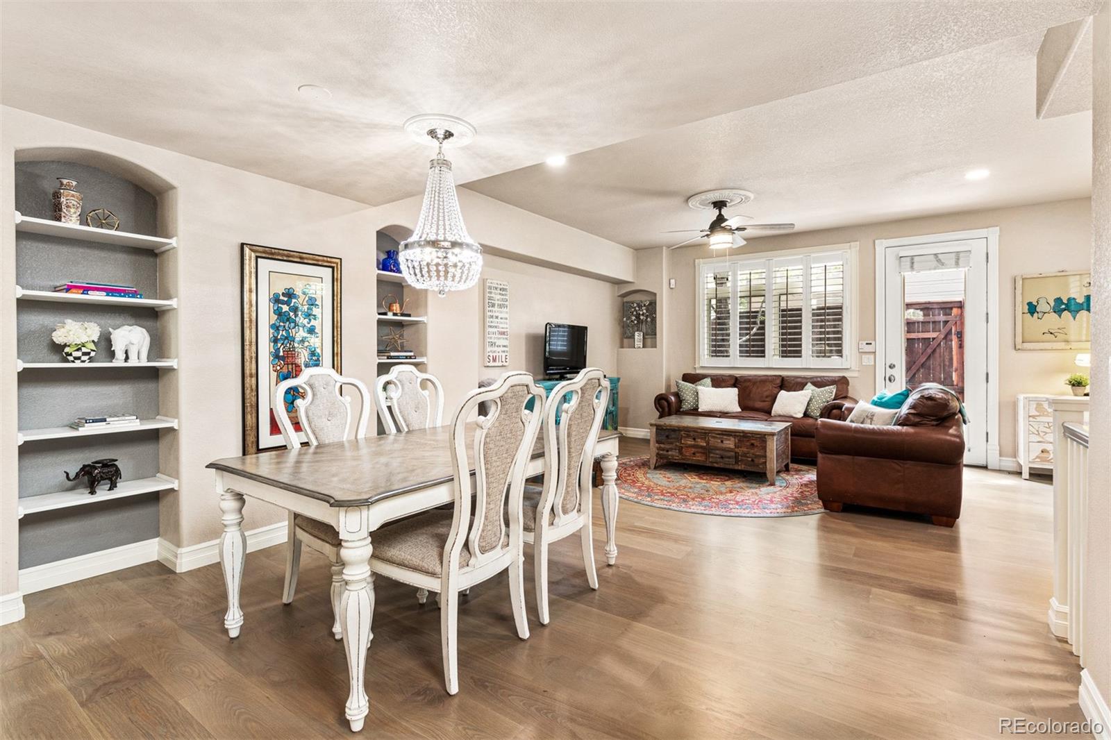 2323 Decatur Street Denver, CO 80211 - Photo 2 of 40 a view of a dining room with furniture window and wooden floor