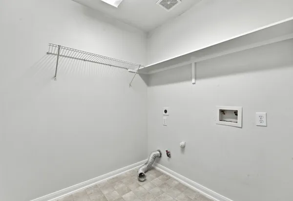 a bathroom with a shower and vanity