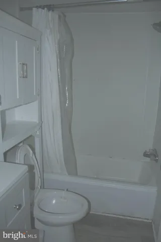 a garden view with a seating space