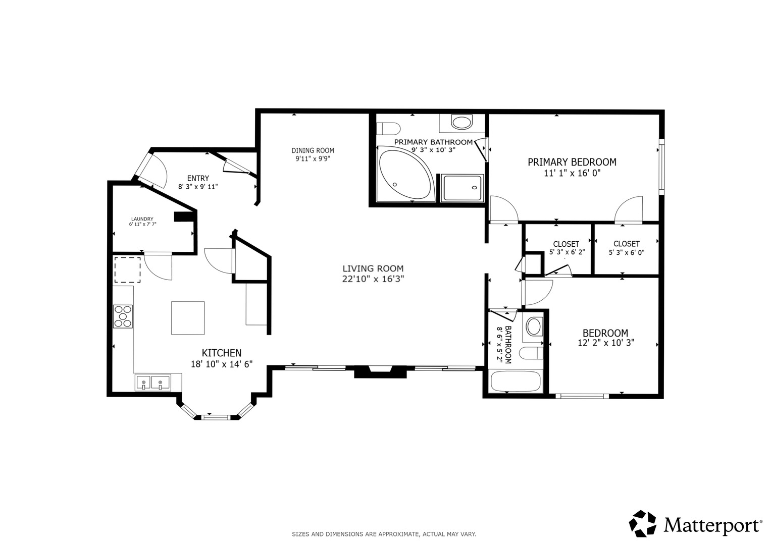 7825 Bristol Park Drive, Unit 1C Tinley Park, IL 60477 - Photo 22 of 22 a picture of a book and a bed