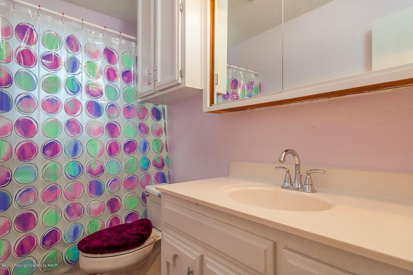 5300 South Milam Street Amarillo, TX 79110 - Photo 15 of 21 a bathroom with a sink and a toilet