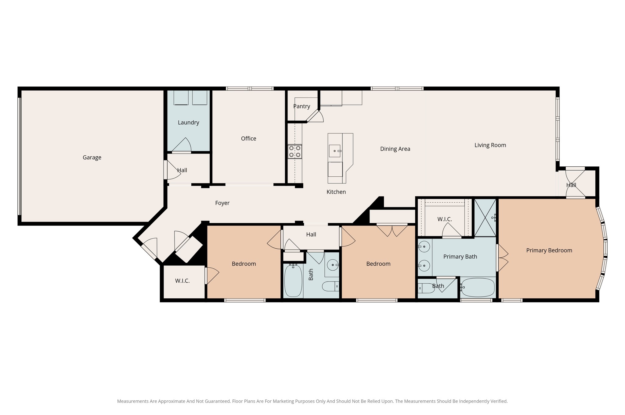 2702 Meadow View Lane Conroe, TX 77385 - Photo 26 of 26 a picture of a floor plan