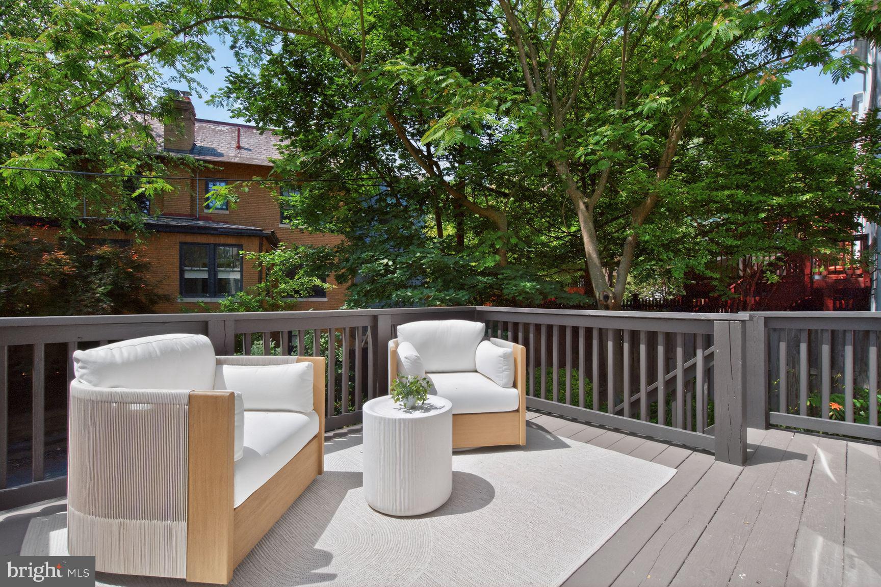3702 Jenifer Street Northwest Washington, DC 20015 - Photo 18 of 46 Entertaining Deck