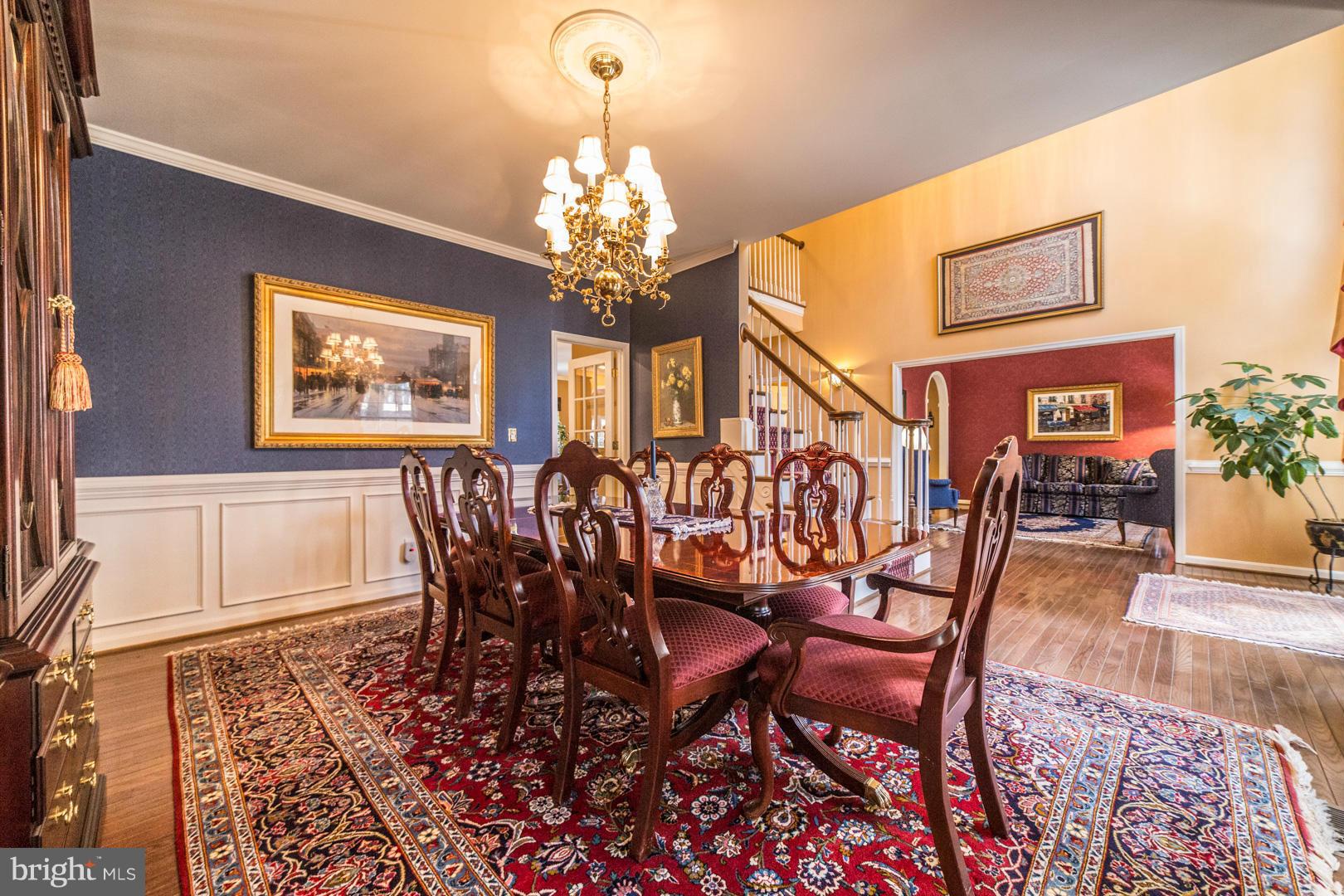 7 Beaver Ridge Road Stafford, VA 22556 - Photo 11 of 30 Formal dining room w/custom moldings