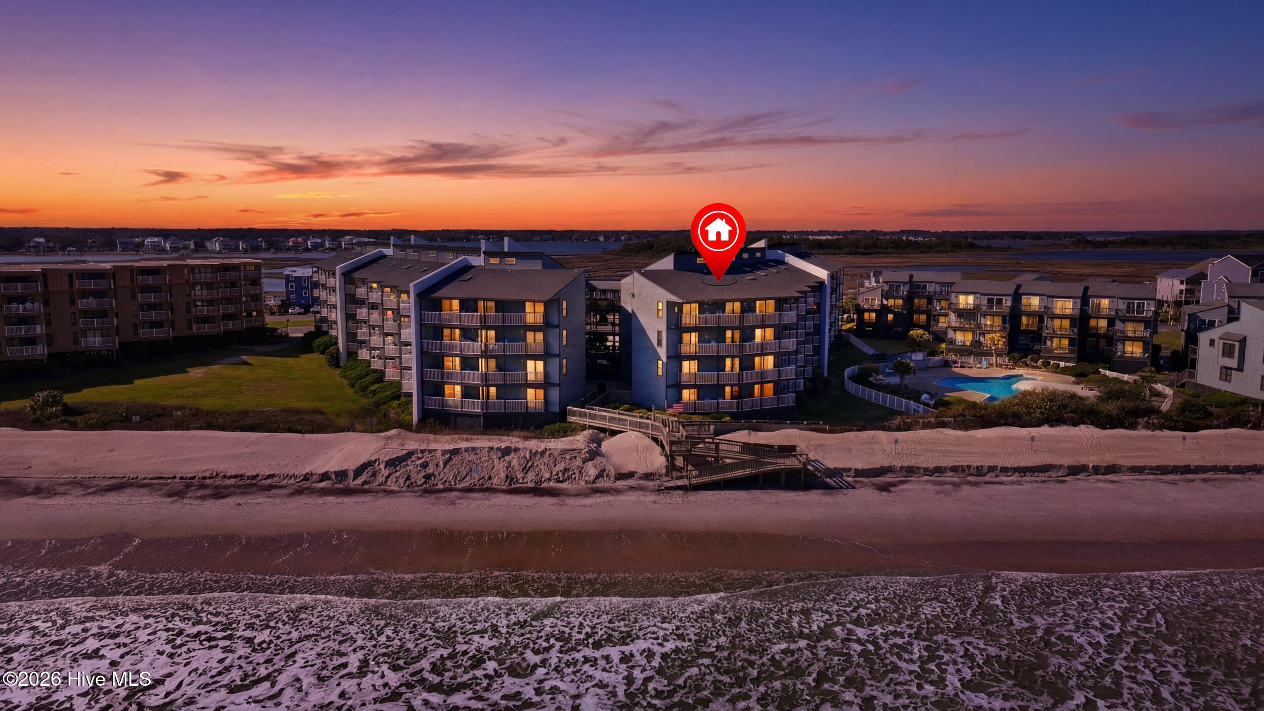 1896 New River Inlet Road, Unit 1412 North Topsail Beach, NC 28460 - Photo 47 of 69 39_drone1896 new river inlet rd-00006
