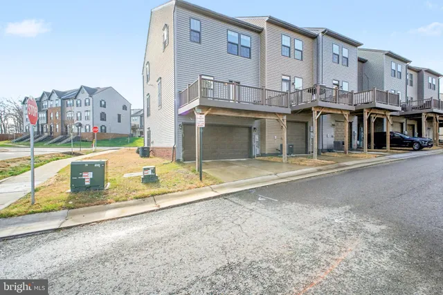 a view of a building with a outdoor space