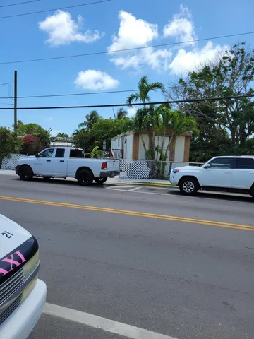 a car parked on the side of the road