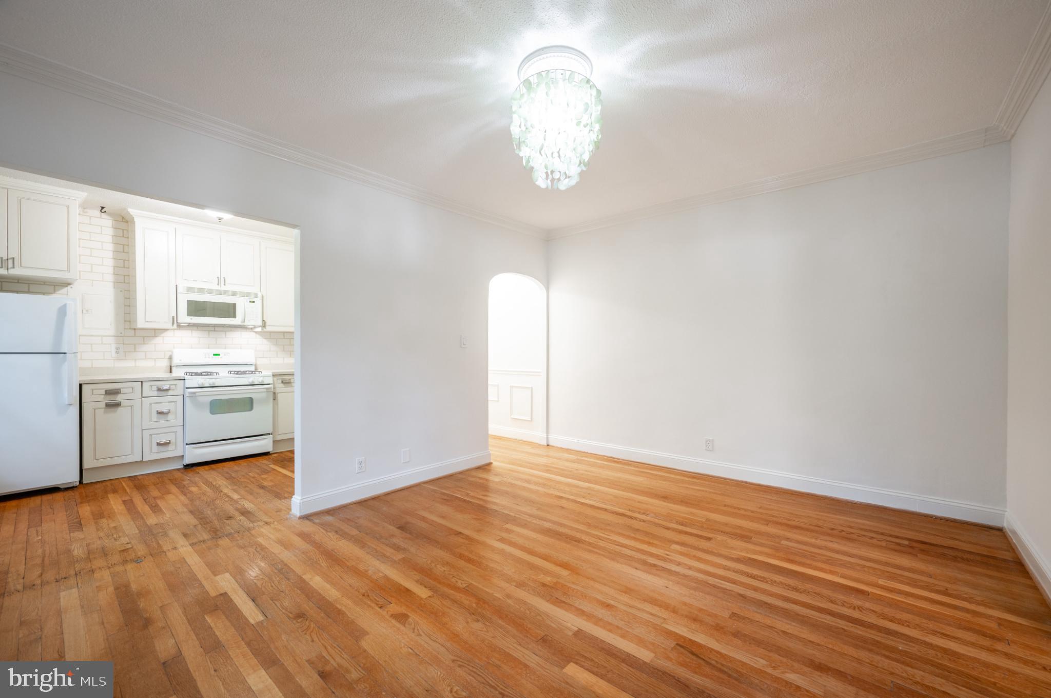 3719 12th Street Northeast, Unit 209 Washington, DC 20017 - Photo 5 of 24 Kitchen from living room.