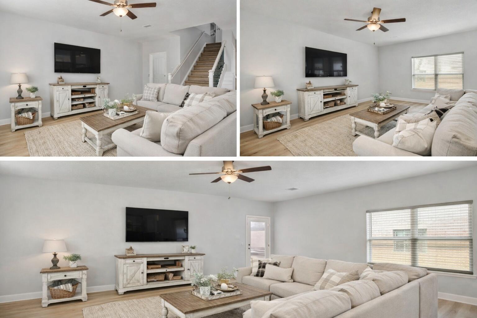 231 Baycliff Drive Crestview, FL 32536 - Photo 14 of 49 a living room with furniture and a flat screen tv