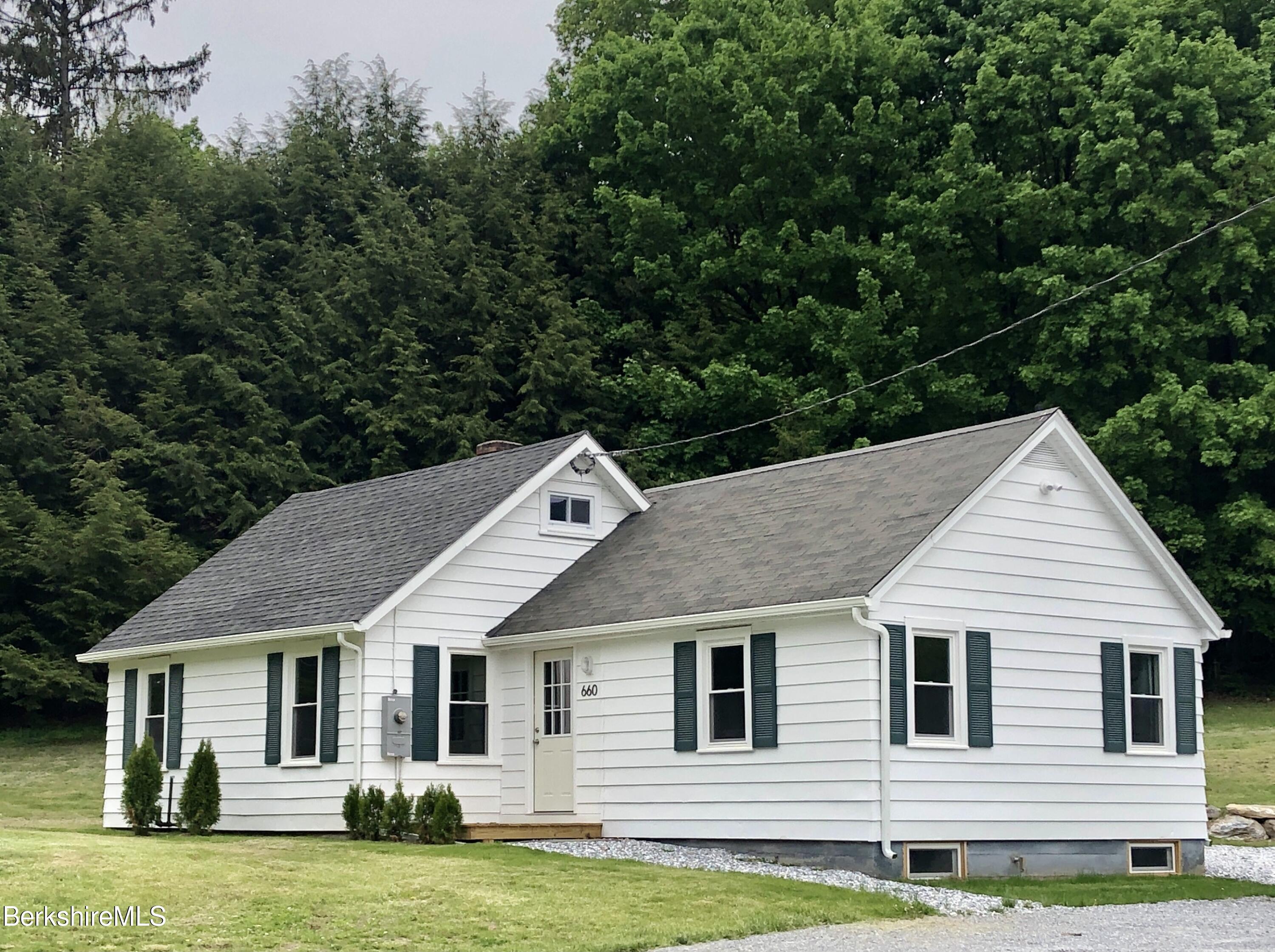 660 State Road Richmond, MA 01254 - Photo 1 of 15 a view of a yard in front of house