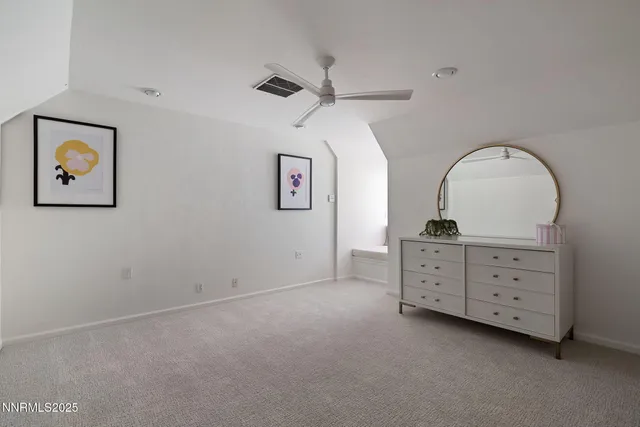 an aerial view of residential house and green space