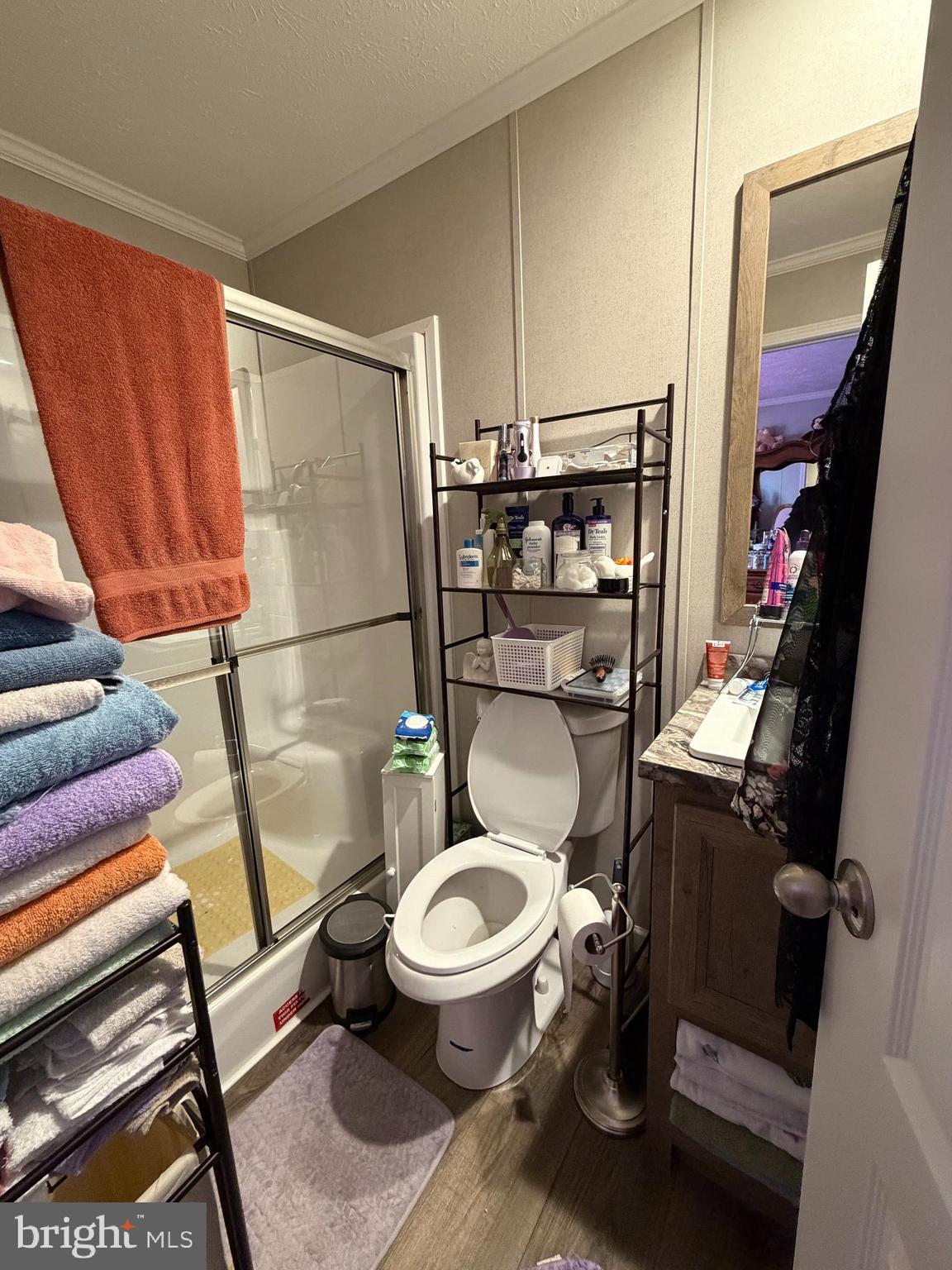 4 Roth Avenue Mertztown, PA 19539 - Photo 12 of 14 a bathroom with a toilet and a mirror