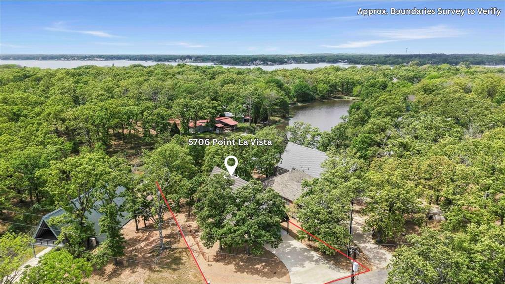 5706 Point La Vista Road Malakoff, TX 75148 - Photo 26 of 28 a view of lake from a yard