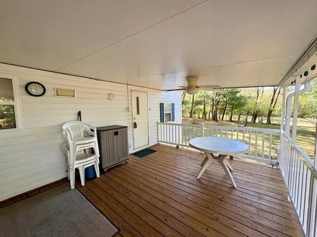 a view of a chairs in a balcony