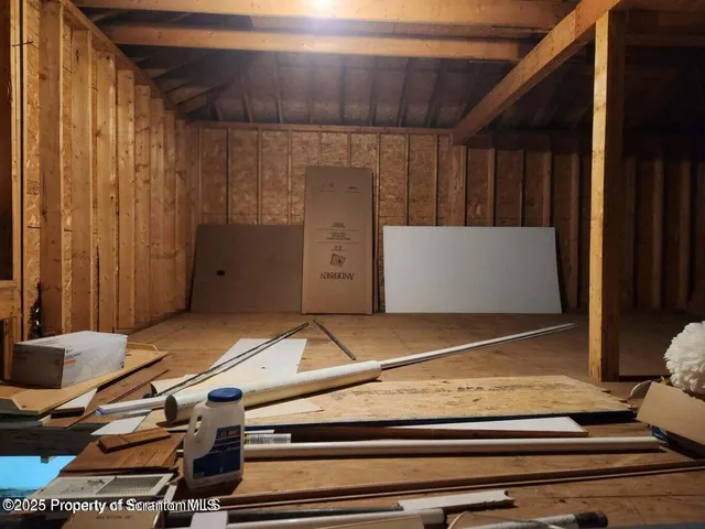 a view of a yard with trees